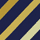 necktie navy blue/yellow tones