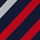 necktie navy blue/red/white