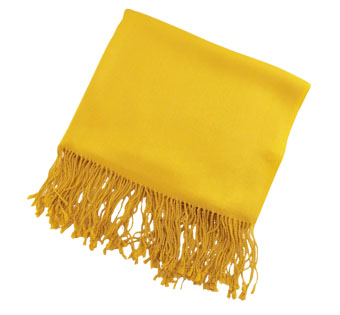 pashmina yellow