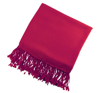 pashmina bordeaux red