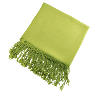 pashmina lime green