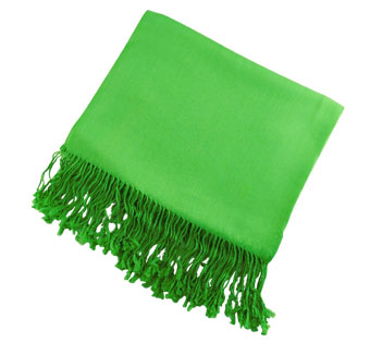 pashmina apple green