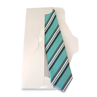  tie envelope packing white